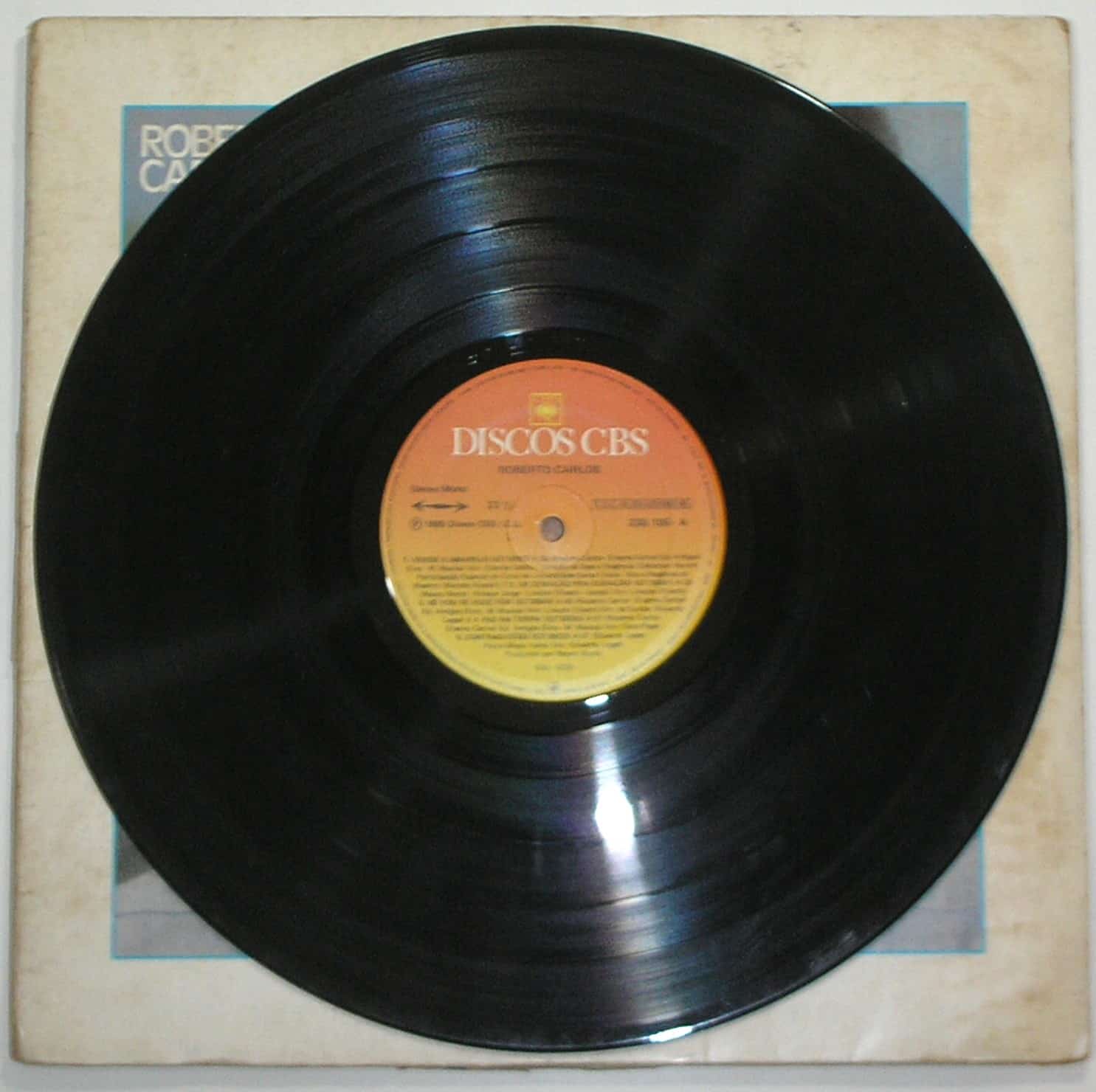 | Casa do Colecionador Álbum Vinil Disco "Quem não gosta do Roberto Carlos "-Verde e Amarelo / - Parada 1985 (Grandes Sucessos / CBS / Em ótimo estado de conservação