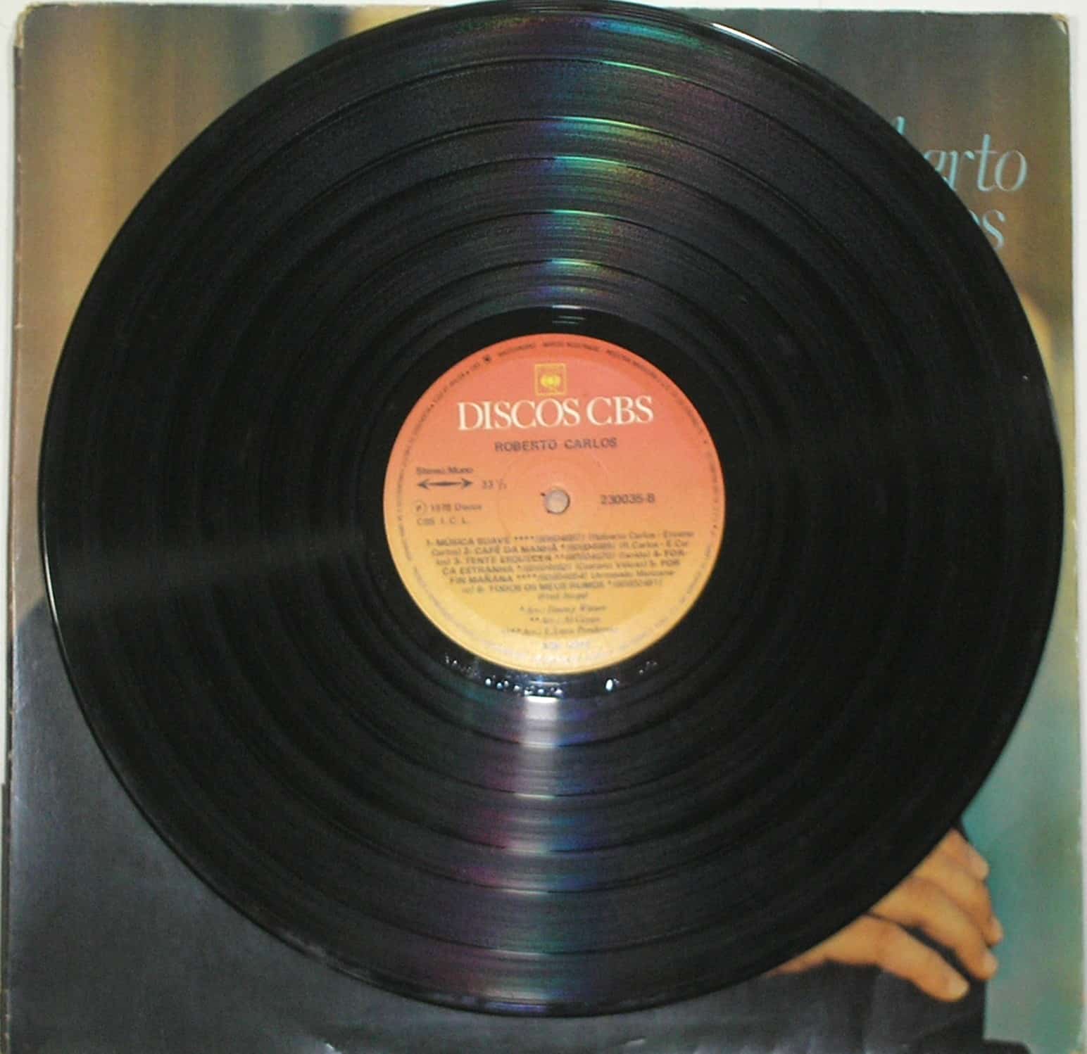 | Casa do Colecionador Álbum Vinil Disco "Roberto Carlos "- Fé - Musica suave / - Parada 1978 (Grandes Sucessos / CBS / Em muito bom estado de conservação