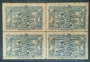 BRASIL- CORREIO AÉREO - SELO RHM #A46 - Cr$ 1,20 - AVIAÇÃO - 1943