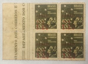 BRASIL- CORREIO AÉREO - SELO RHM #A56 - Cr$ 1,20 - AVIAÇÃO - 1944