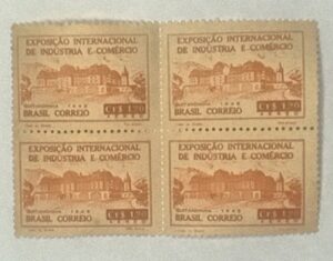 BRASIL- CORREIO AÉREO - SELO RHM #A65 - Cr$ 1,20 - AVIAÇÃO - 1948