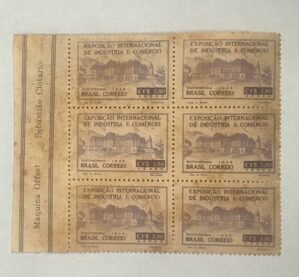 BRASIL- CORREIO AÉREO - SELO RHM #A66 - Cr$ 3,80 - AVIAÇÃO - 1948