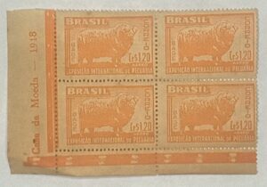 BRASIL- CORREIO AÉREO - SELO RHM #A69 - Cr$ 1,20 - AVIAÇÃO - 1948