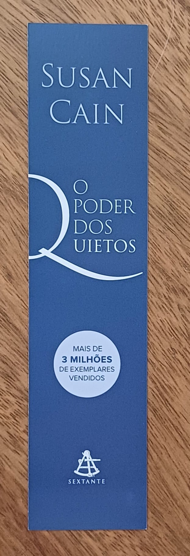 | Casa do Colecionador Cartão Marca paginas ed Sextante Susan Cain Poder