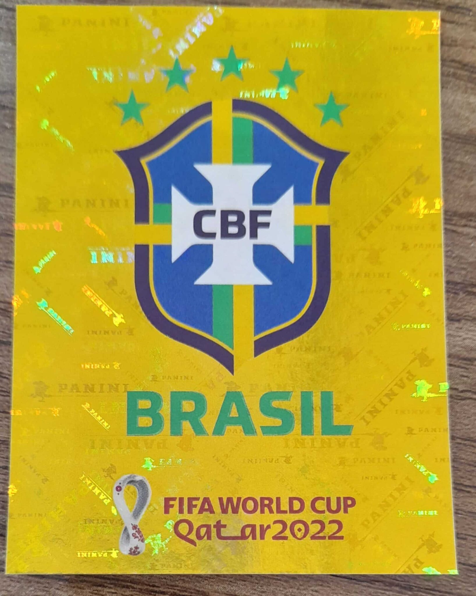 | Casa do Colecionador figurinha copa do mundo 2022 Brasil nº2
