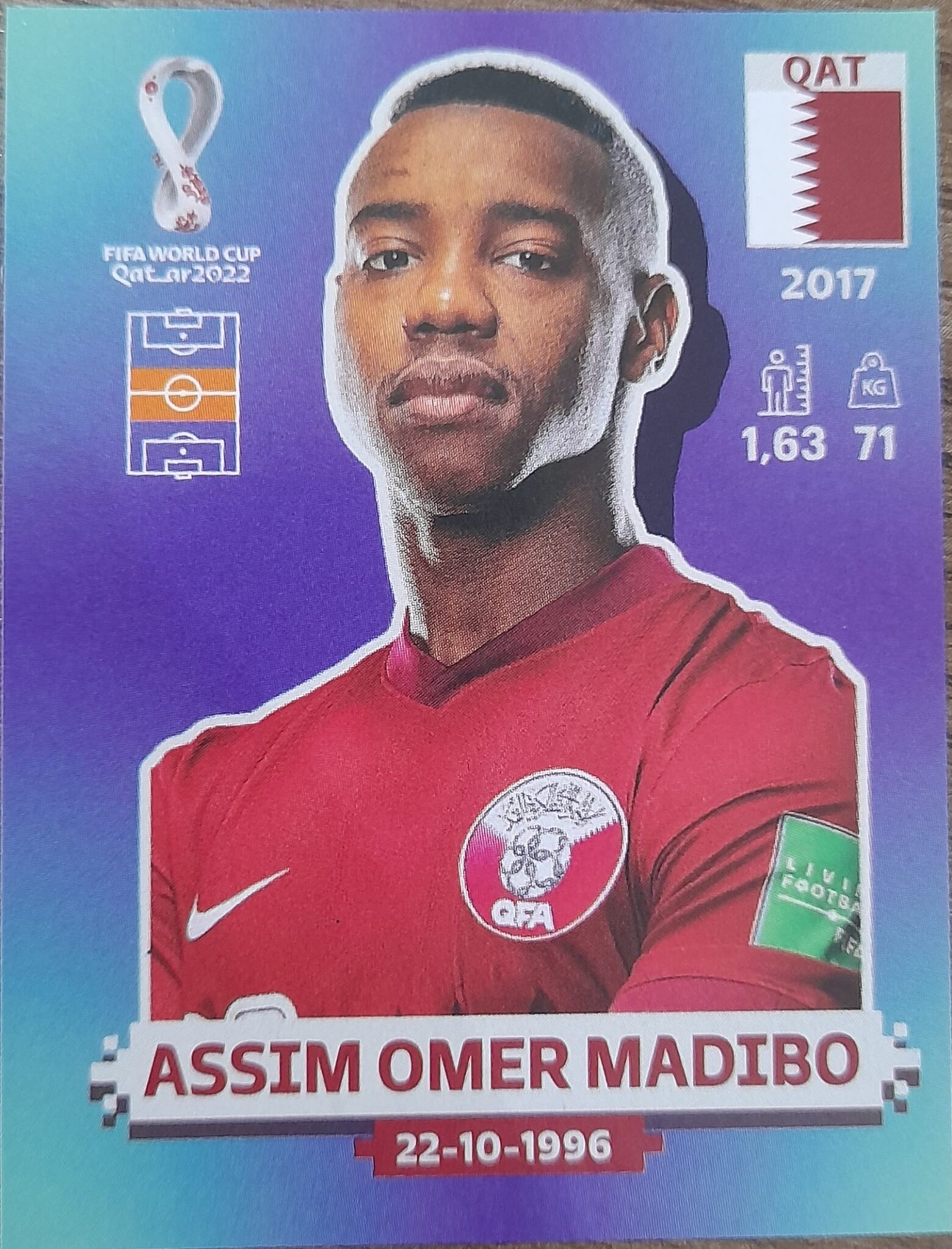 | Casa do Colecionador figurinha copa do mundo 2022 Catar nº14