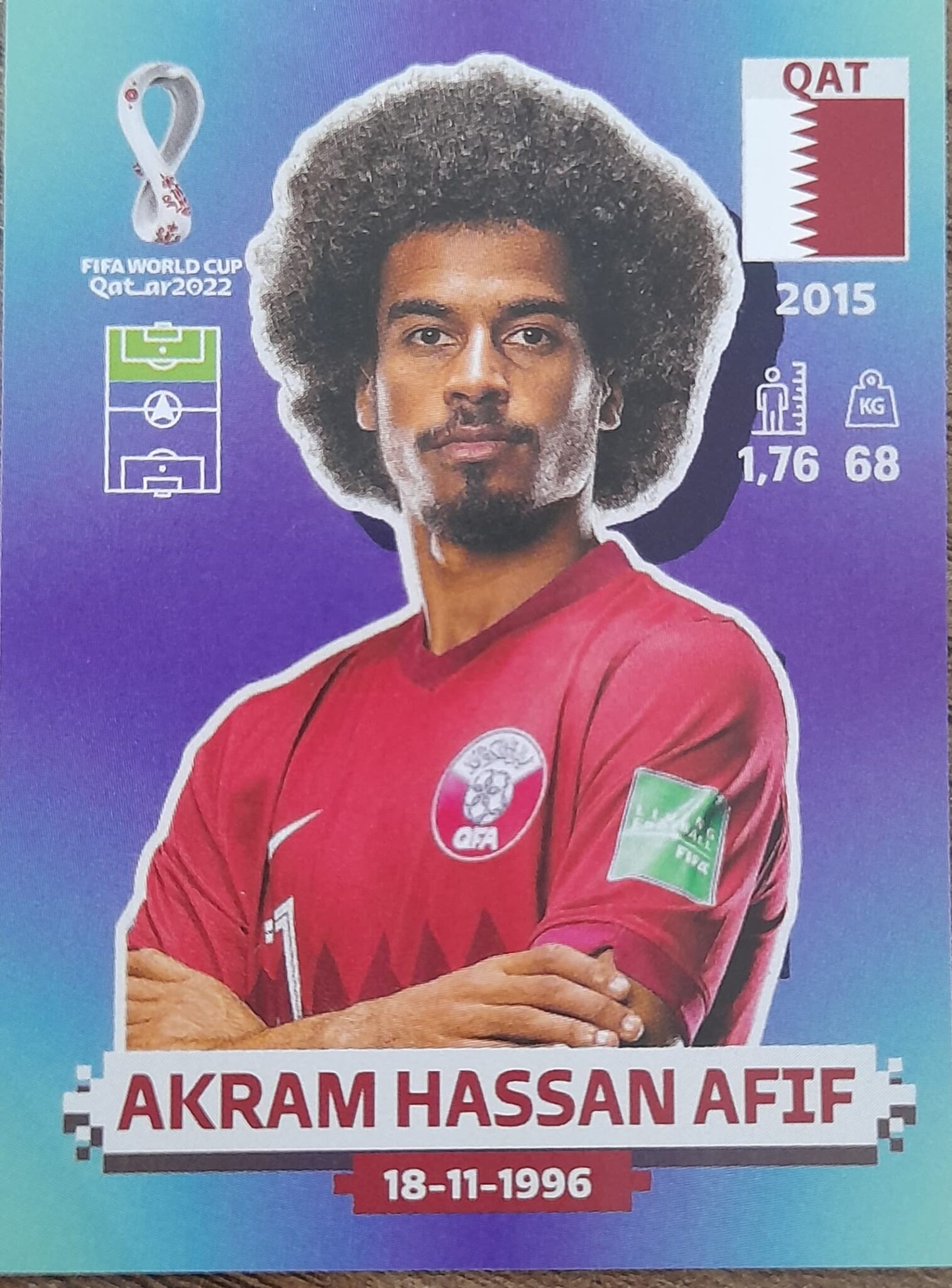 | Casa do Colecionador figurinha copa do mundo 2022 Catar nº17