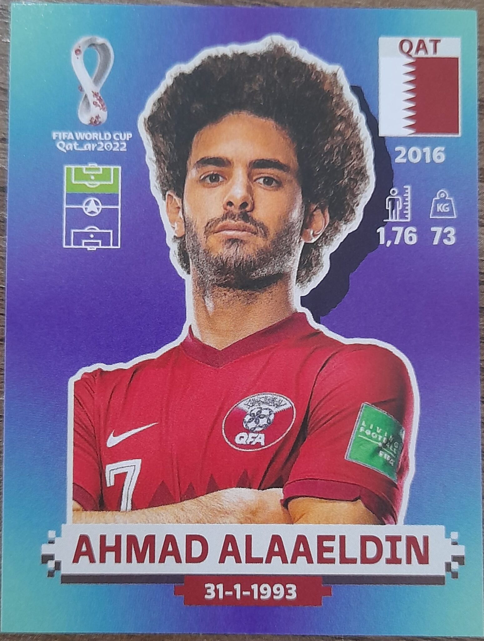 | Casa do Colecionador figurinha copa do mundo 2022 Catar nº18