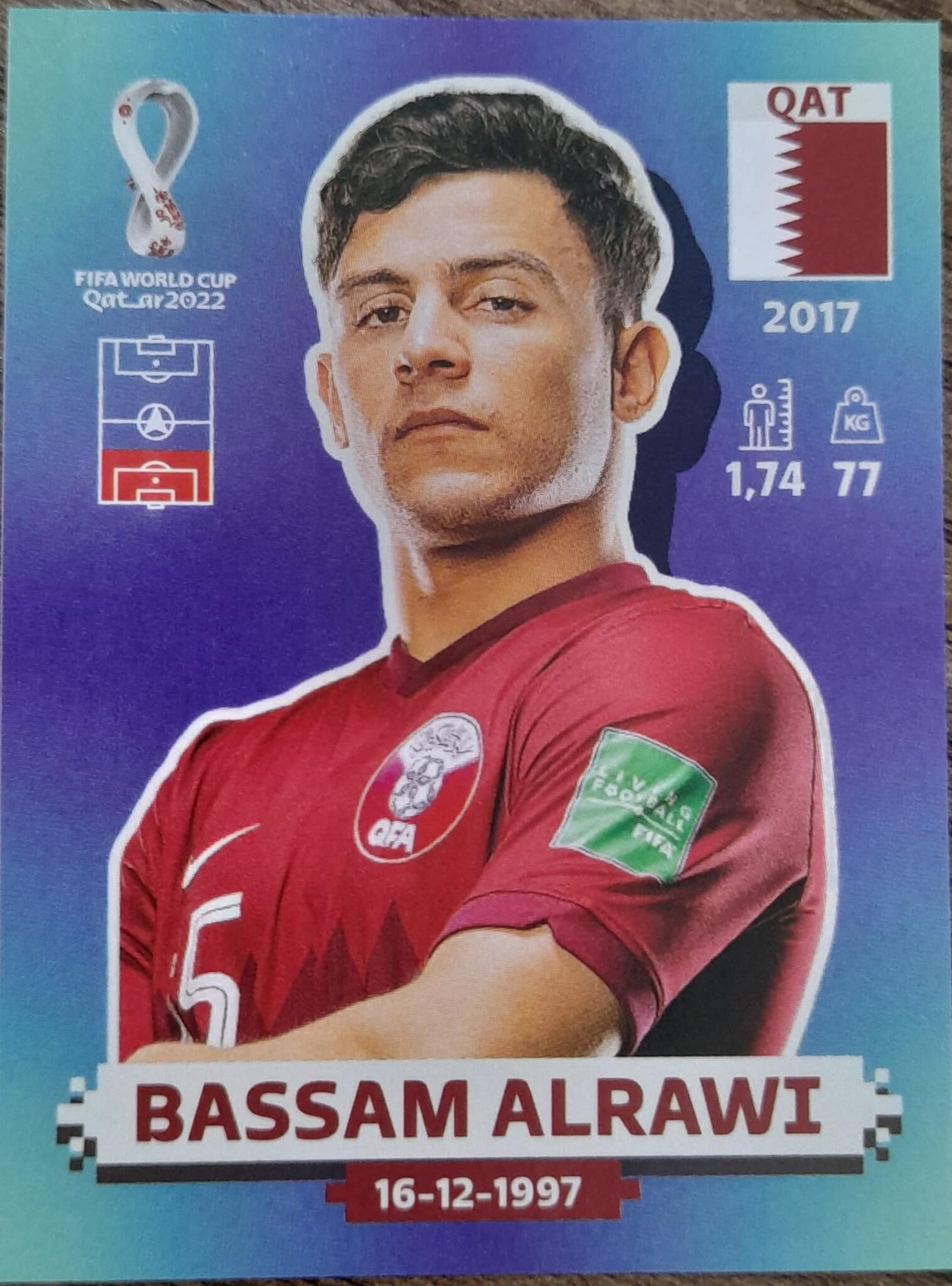 | Casa do Colecionador figurinha copa do mundo 2022 Catar nº8