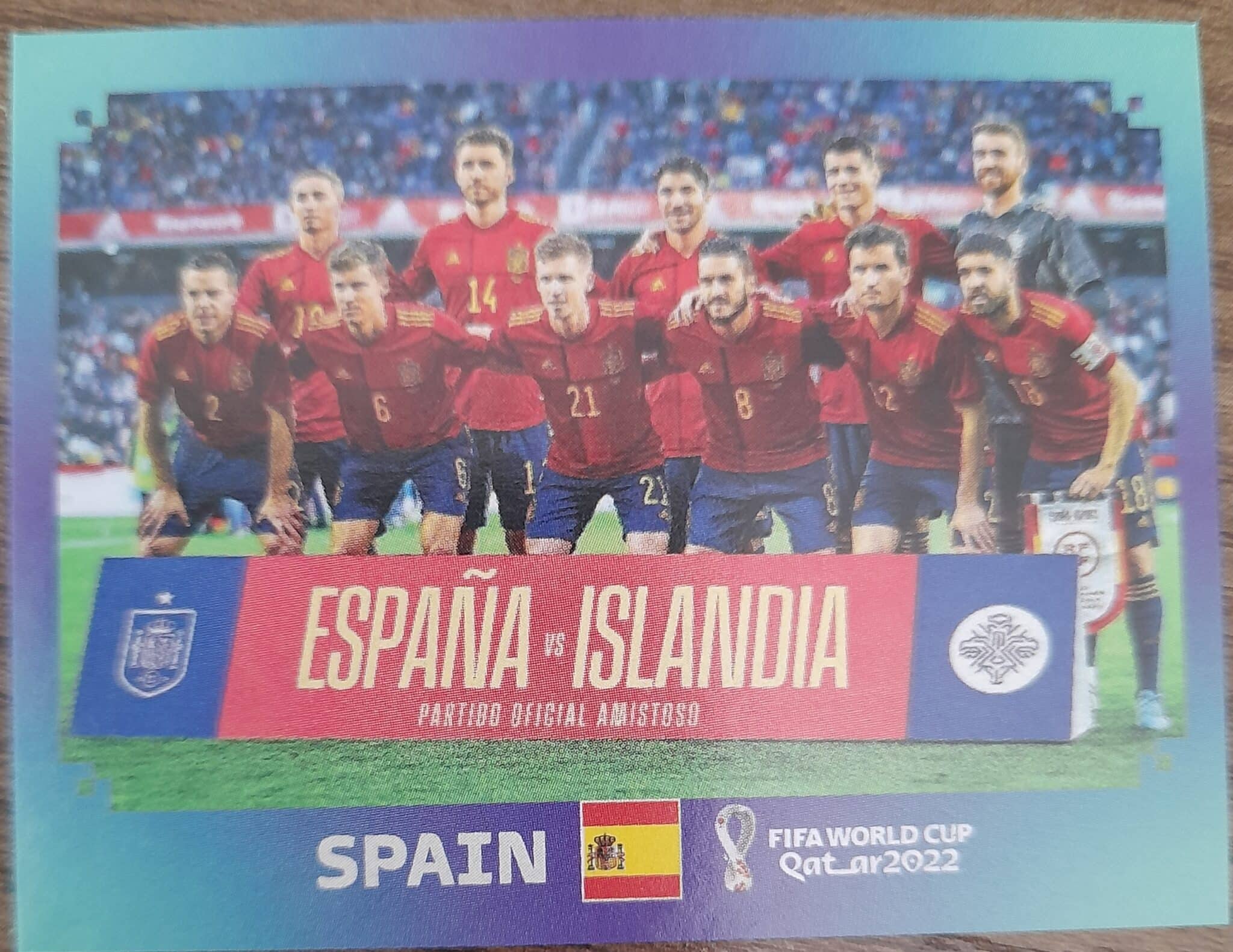 | Casa do Colecionador figurinha copa do mundo 2022 Espanha nº4