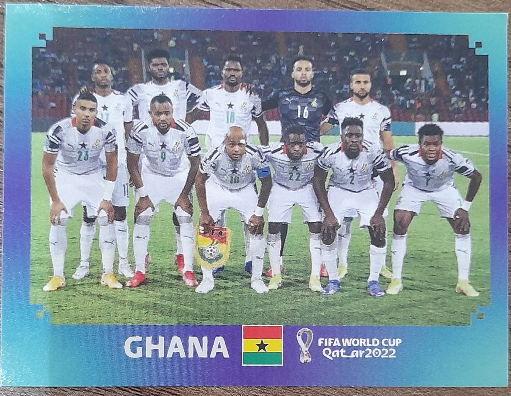 | Casa do Colecionador figurinha copa do mundo 2022 Gana nº1