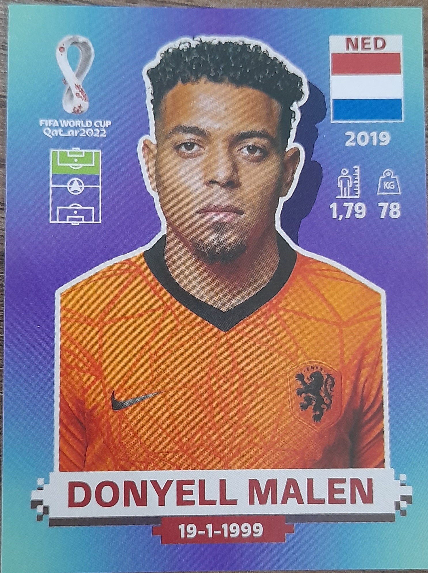 | Casa do Colecionador figurinha copa do mundo 2022 Holanda nº20