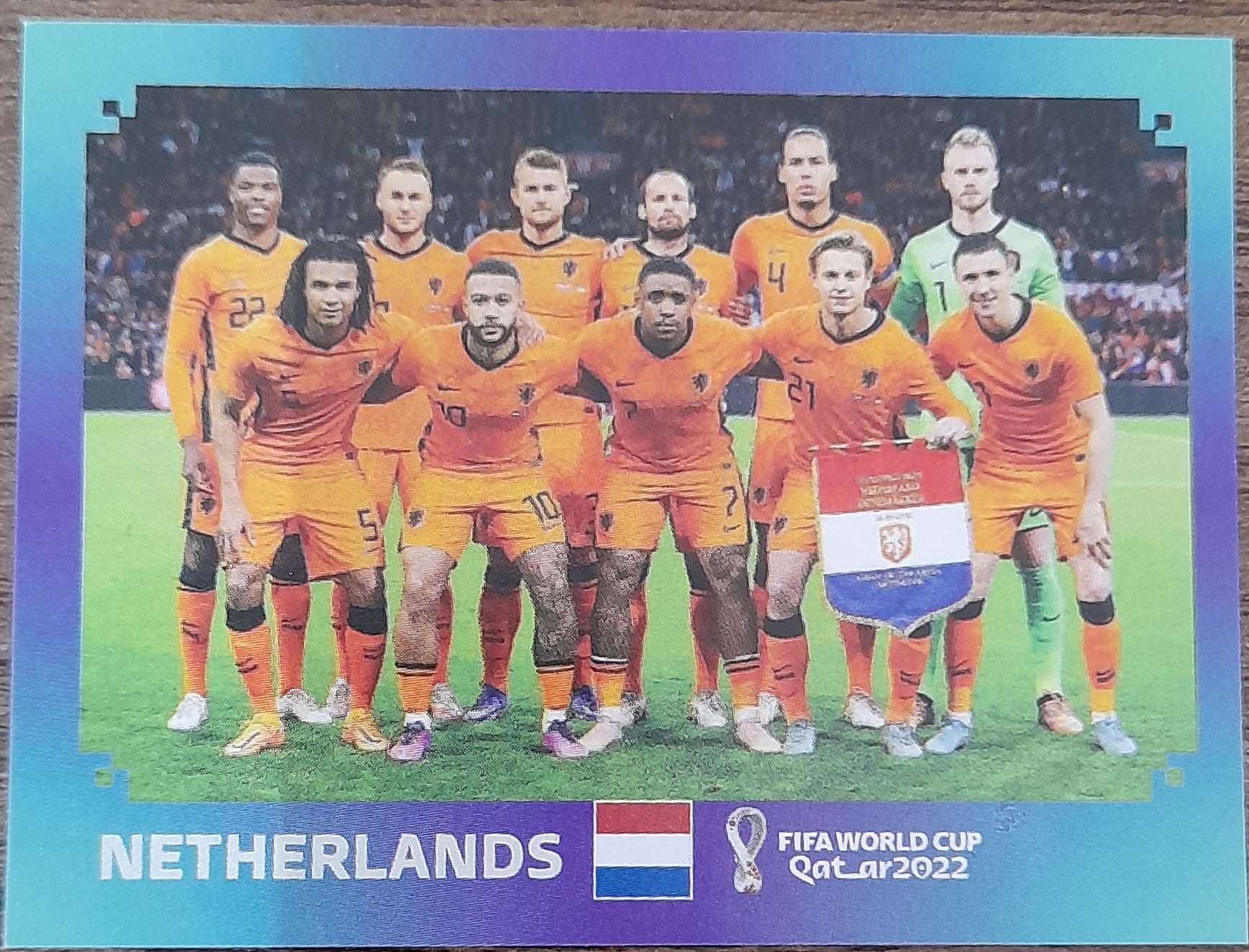 | Casa do Colecionador figurinha copa do mundo 2022 Holanda nº1