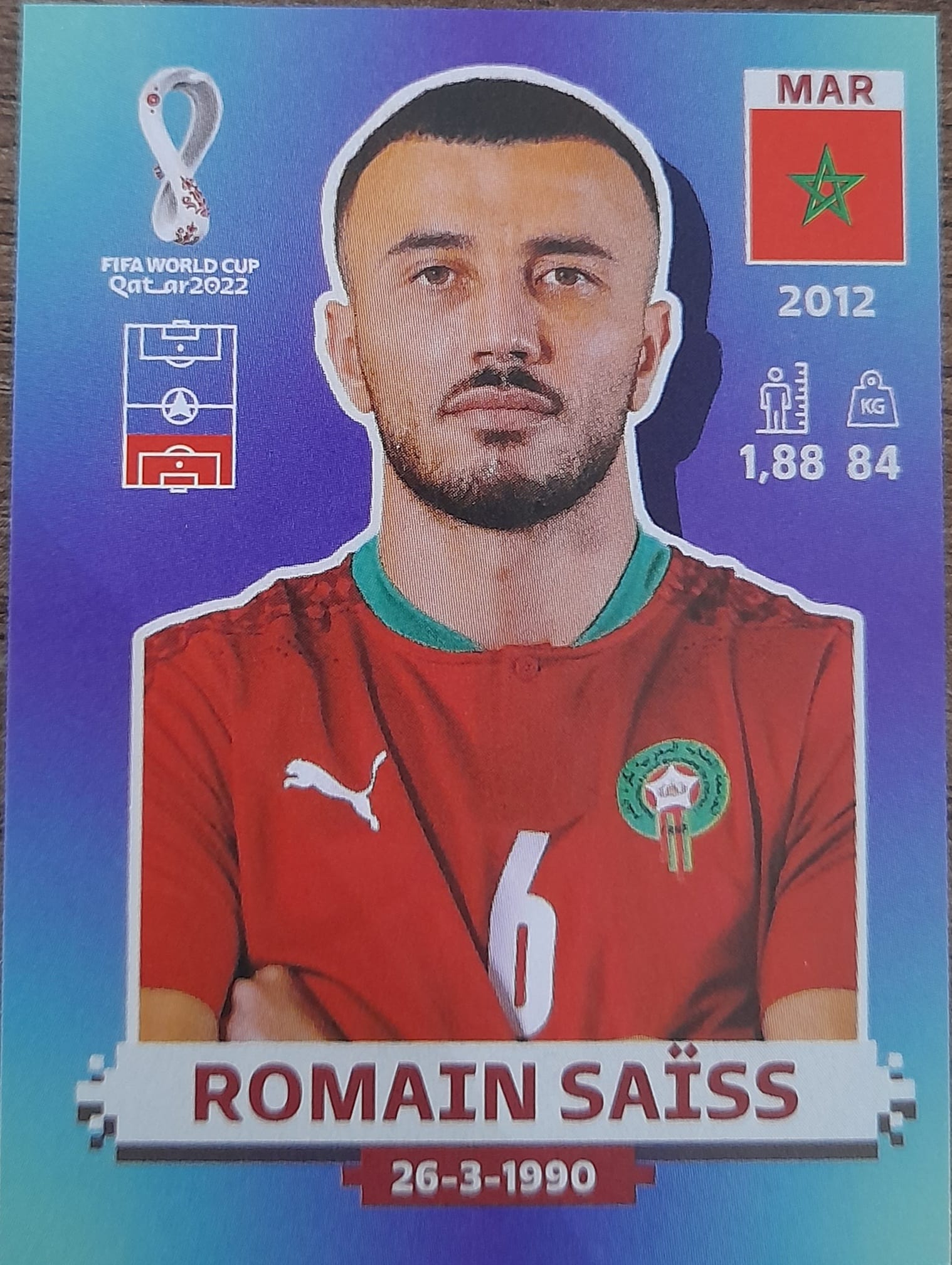 | Casa do Colecionador figurinha copa do mundo 2022 Marrocos nº11