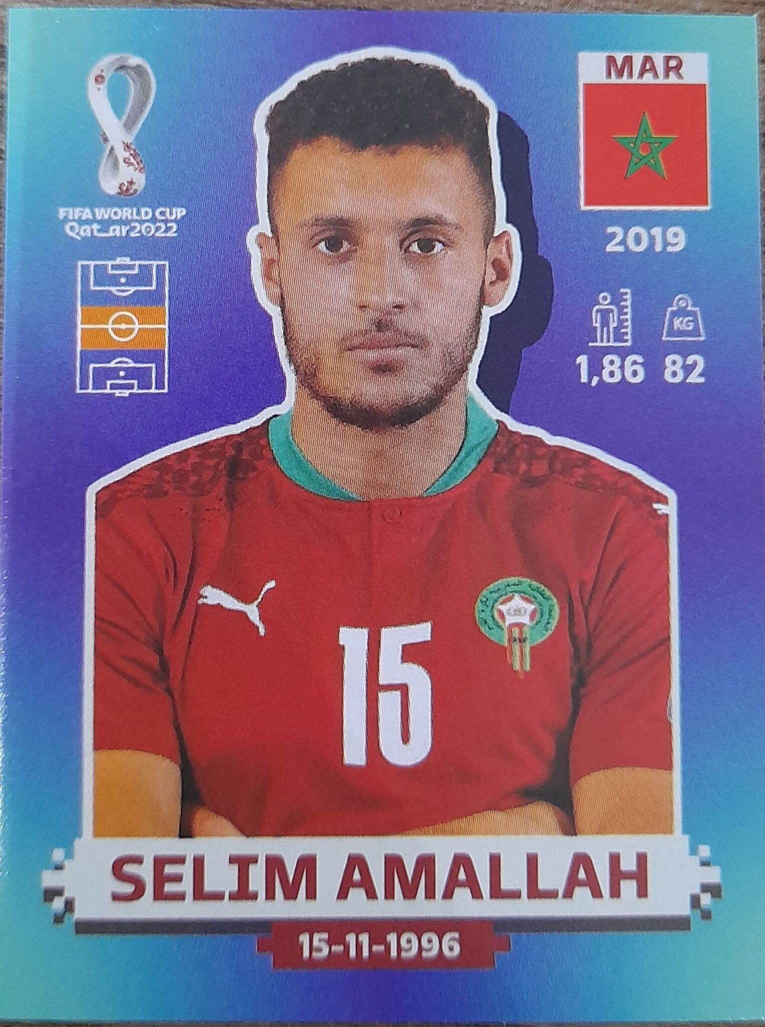 | Casa do Colecionador figurinha copa do mundo 2022 Marrocos nº12
