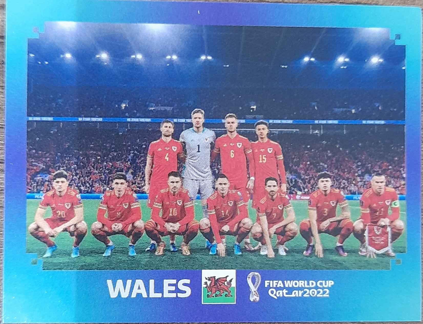 | Casa do Colecionador figurinha copa do mundo 2022 País de gales nº4