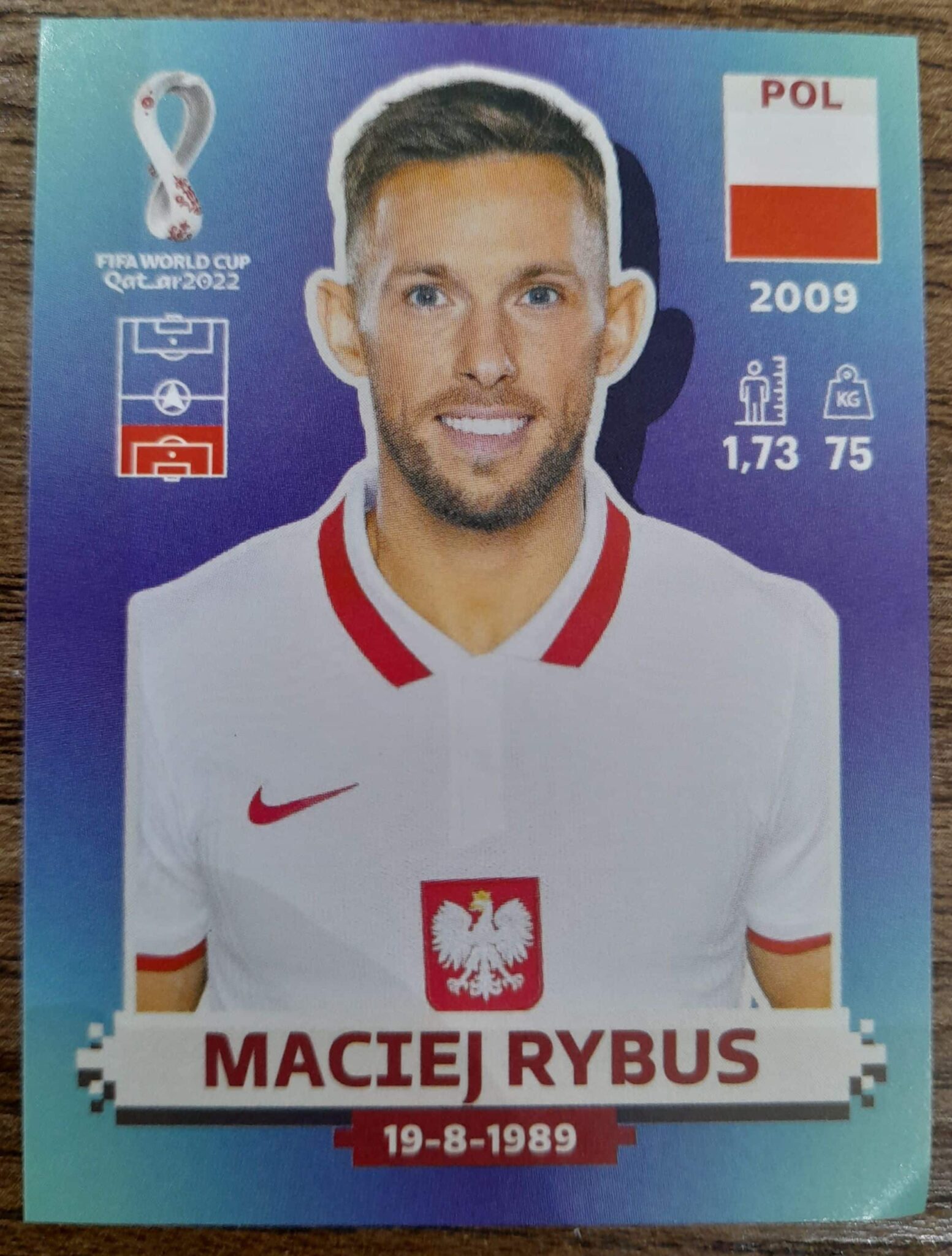 | Casa do Colecionador figurinha copa do mundo 2022 Polonia nº10