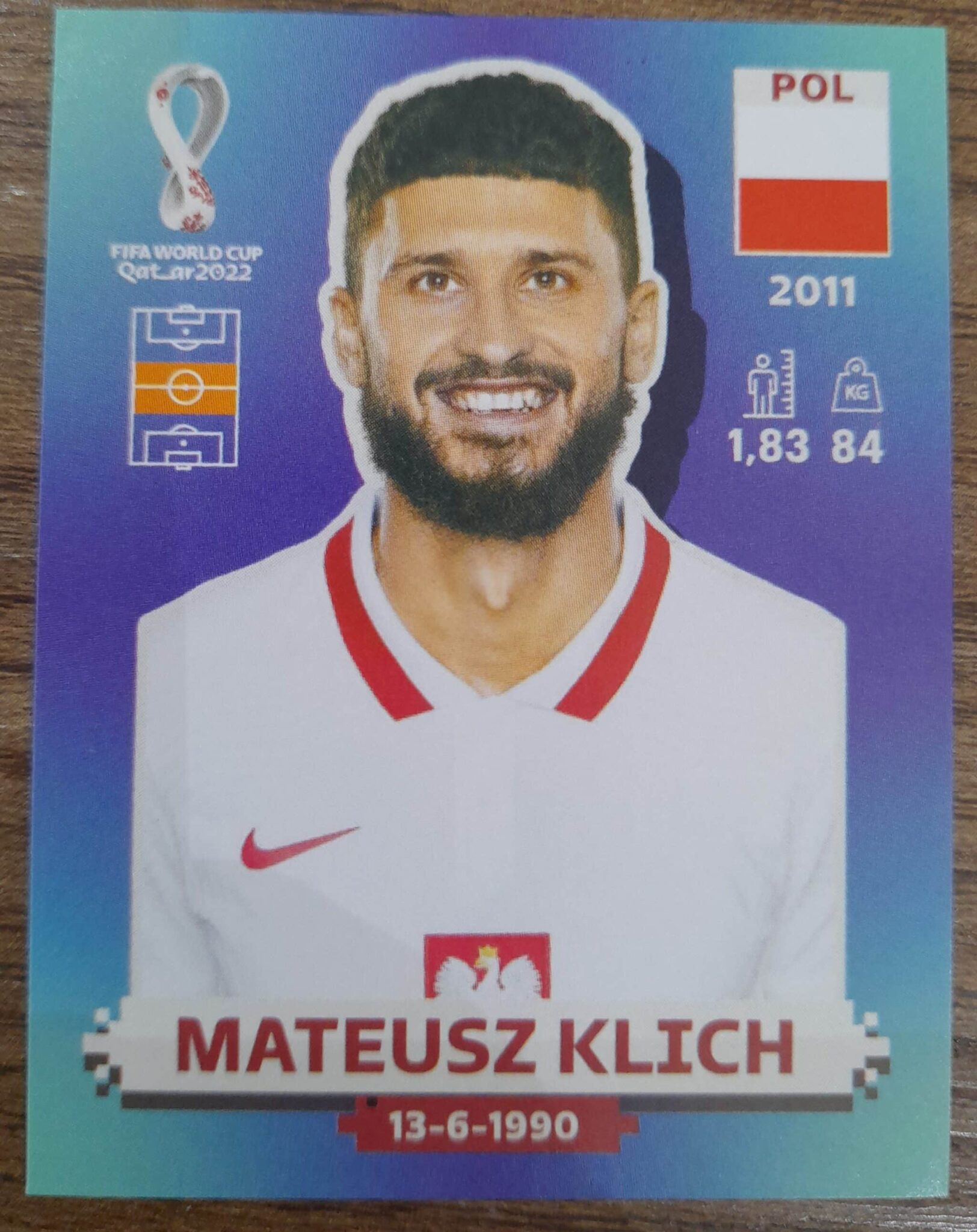| Casa do Colecionador figurinha copa do mundo 2022 Polonia nº14