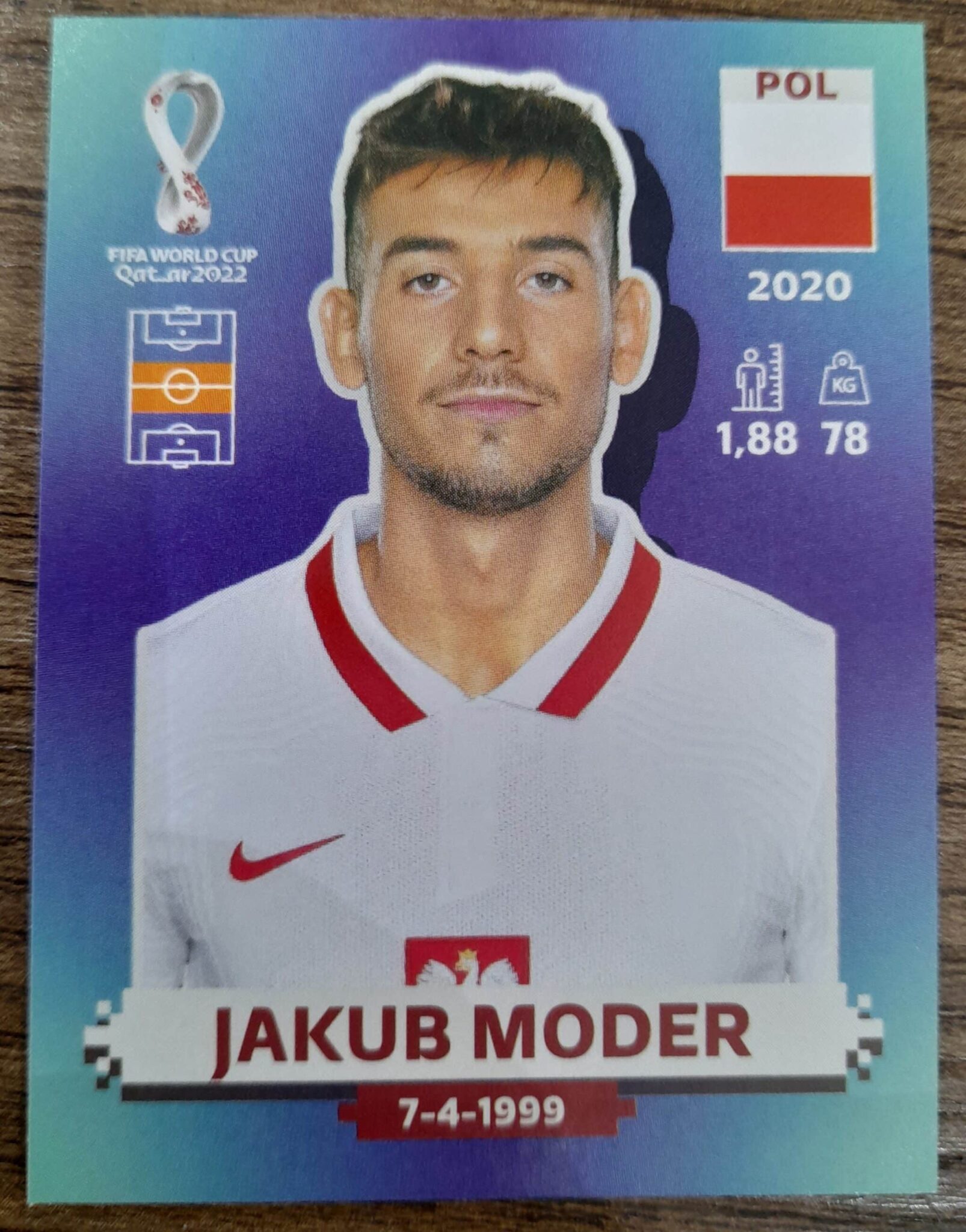 | Casa do Colecionador figurinha copa do mundo 2022 Polonia nº16