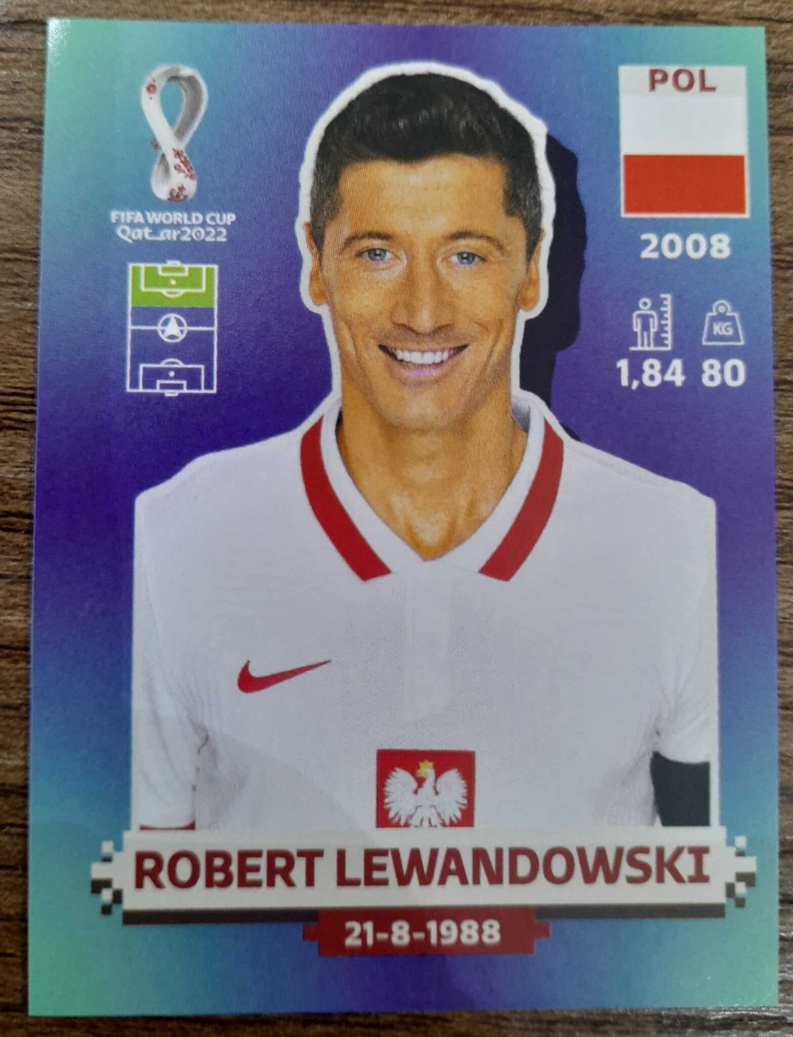 | Casa do Colecionador figurinha copa do mundo 2022 Polonia nº19