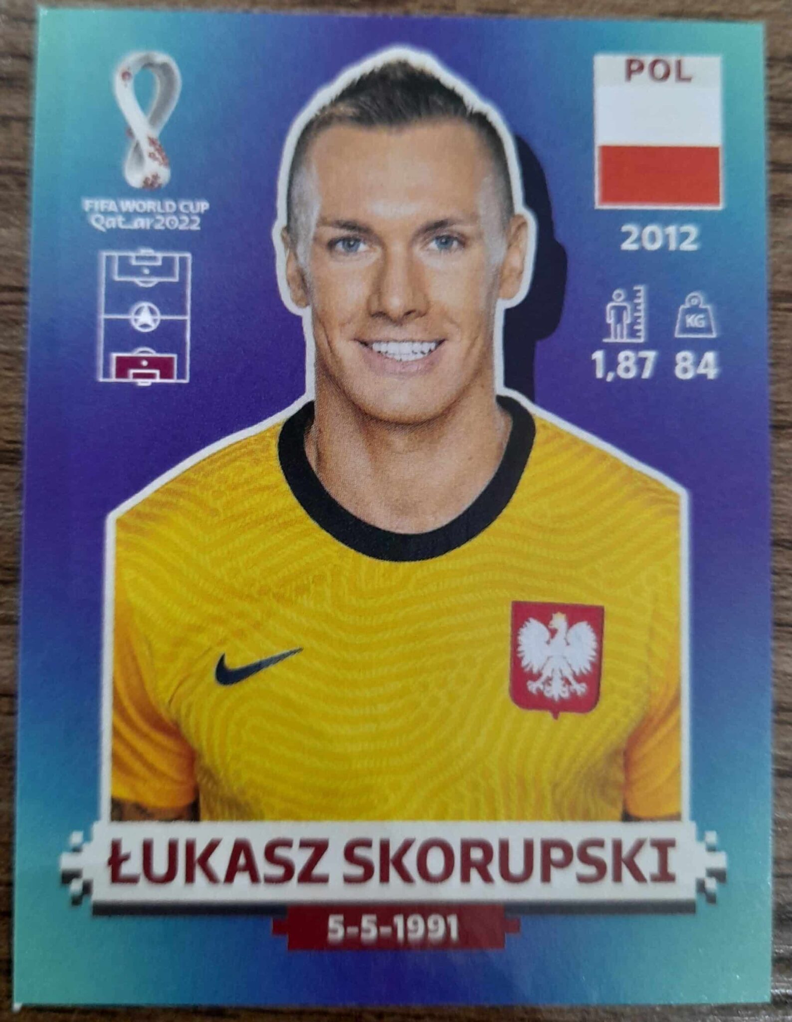 | Casa do Colecionador figurinha copa do mundo 2022 Polonia nº4