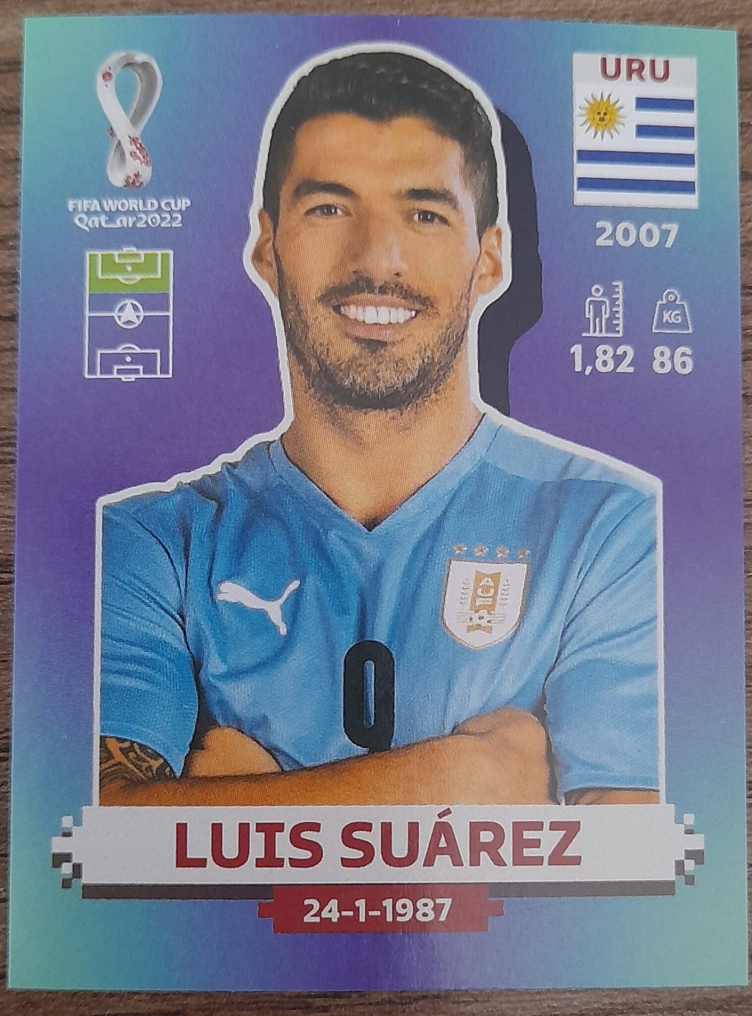 | Casa do Colecionador figurinha copa do mundo 2022 Uruguai nº20