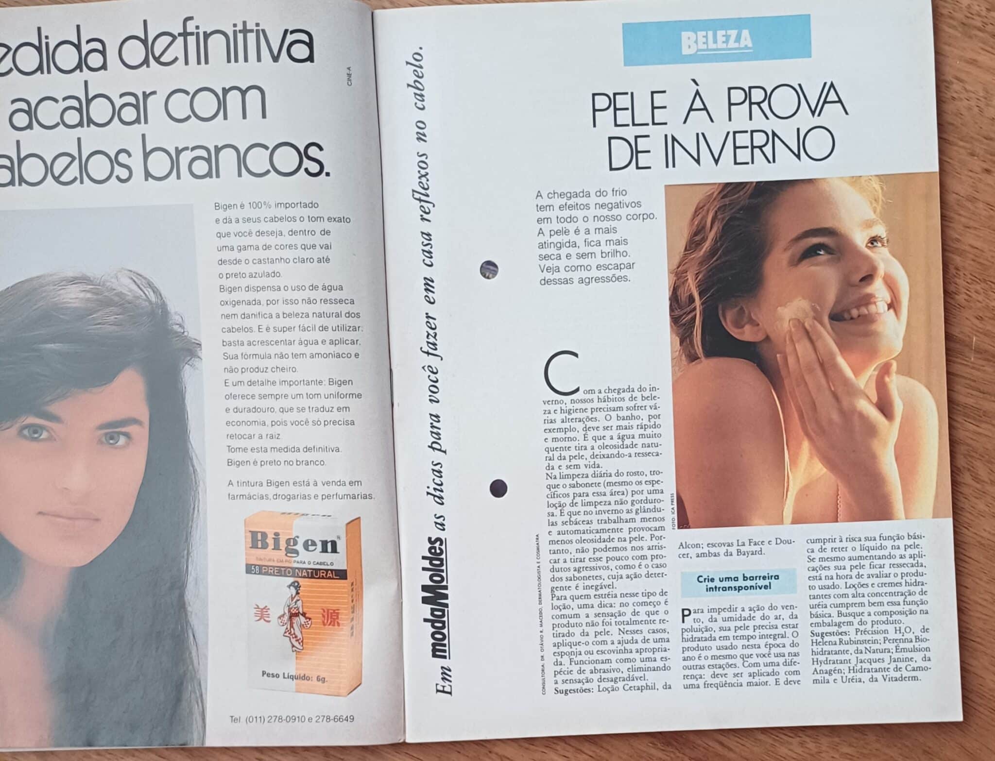 | Casa do Colecionador G28. Revista Criativa 15 ano 1990. Com fichas e molde. - Imagem 3