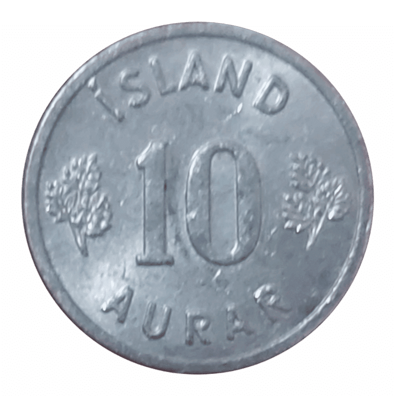 Moedas do mundo Islândia Sku 2332