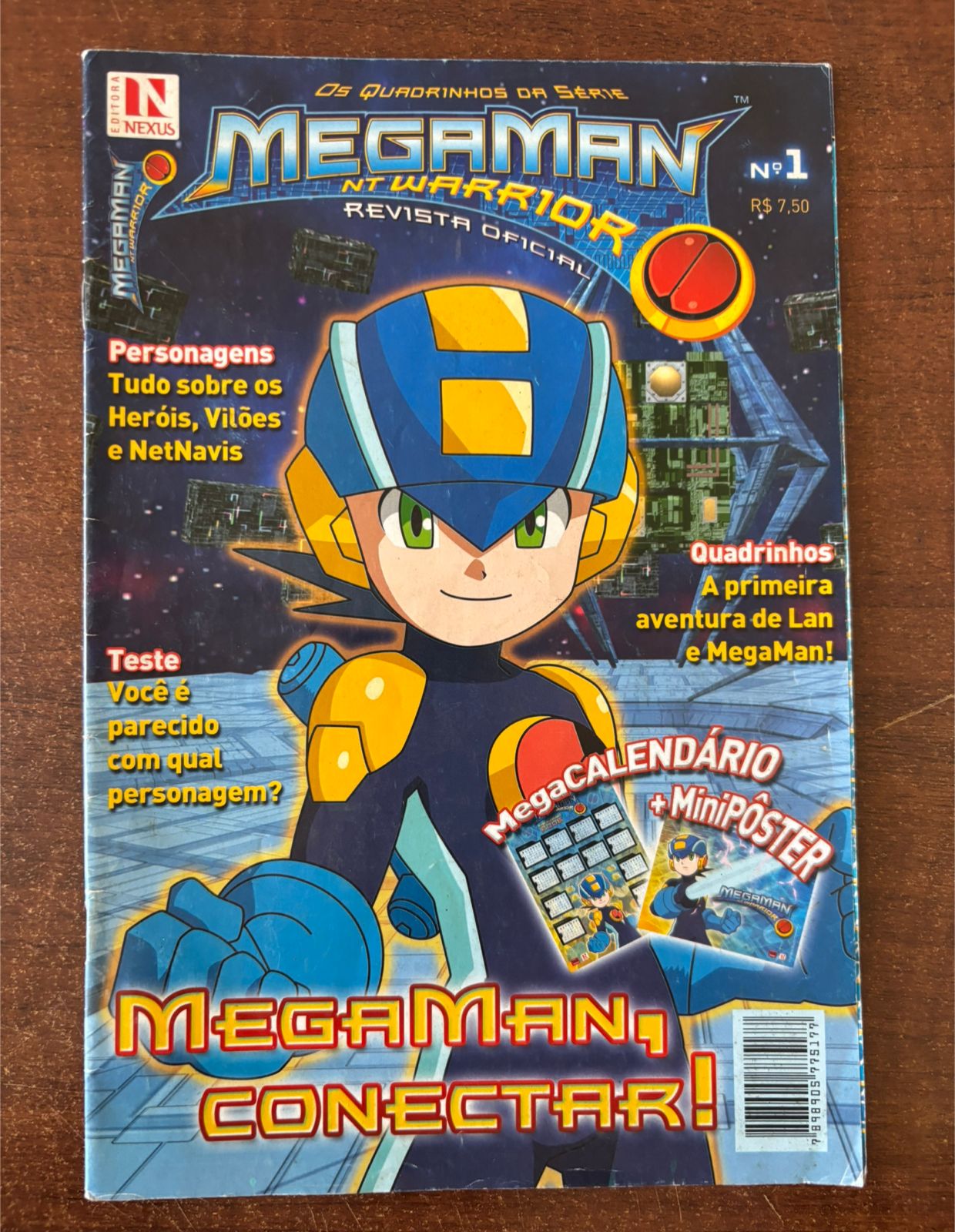 | Casa do Colecionador Revista Megaman Nt Warrior N 1