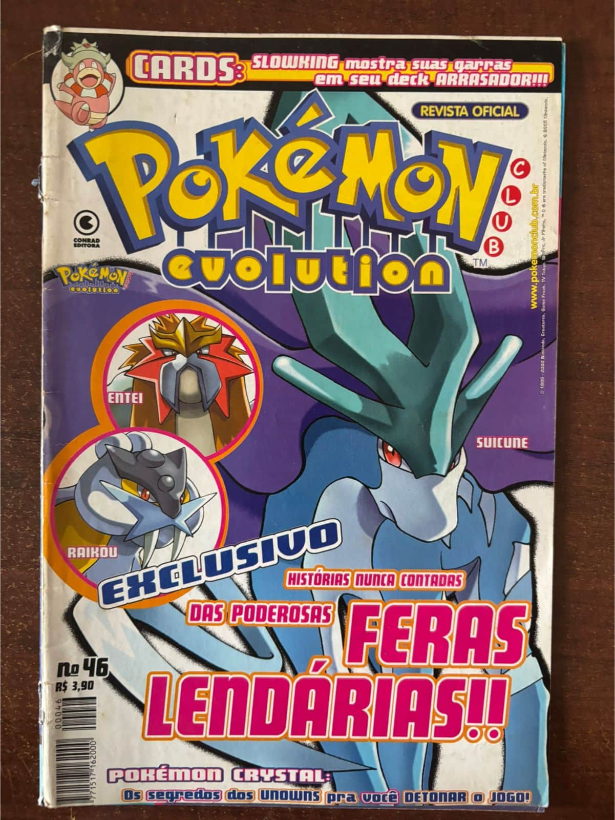 | Casa do Colecionador Revista Pokémon Evolution N 46 - Ano 2000