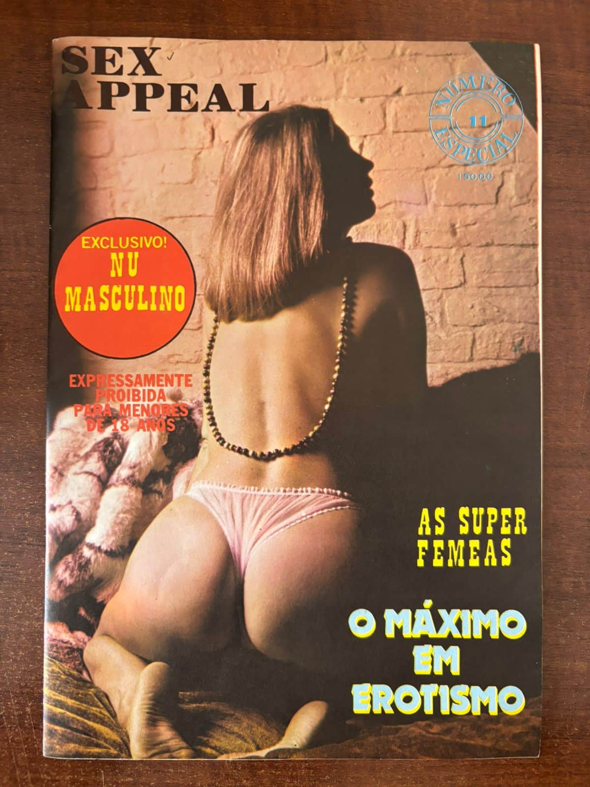 | Casa do Colecionador Revista Sex Appeal N 11 - década 70