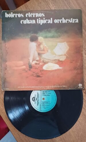 Vinil lp Cuban Tipical Orchestra Boleros eternos. Vereda tropical Perfidia.
