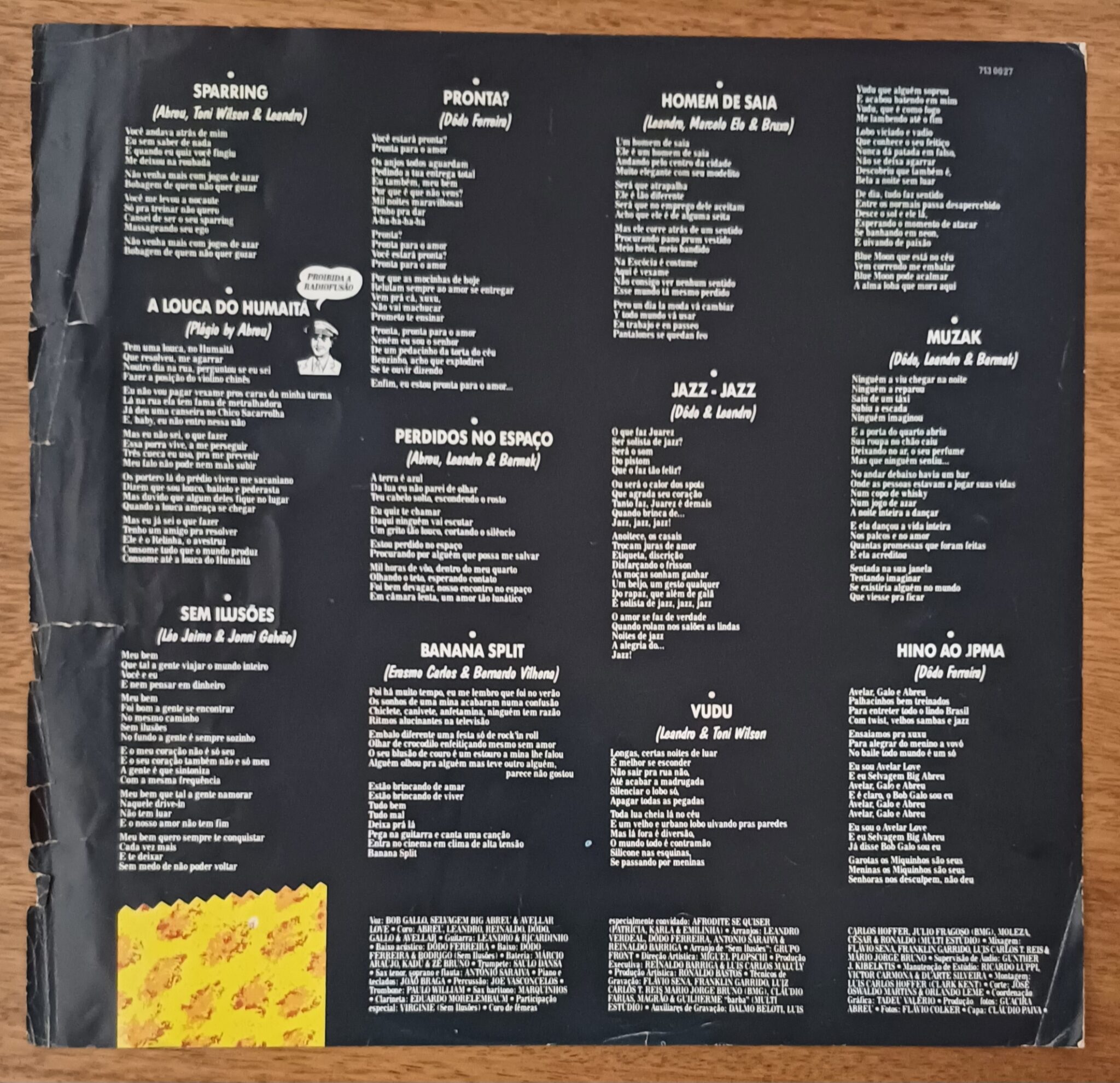 | Casa do Colecionador Vinil lp João penca e seus miquinhos amestrados Alem da alienação. Banana split