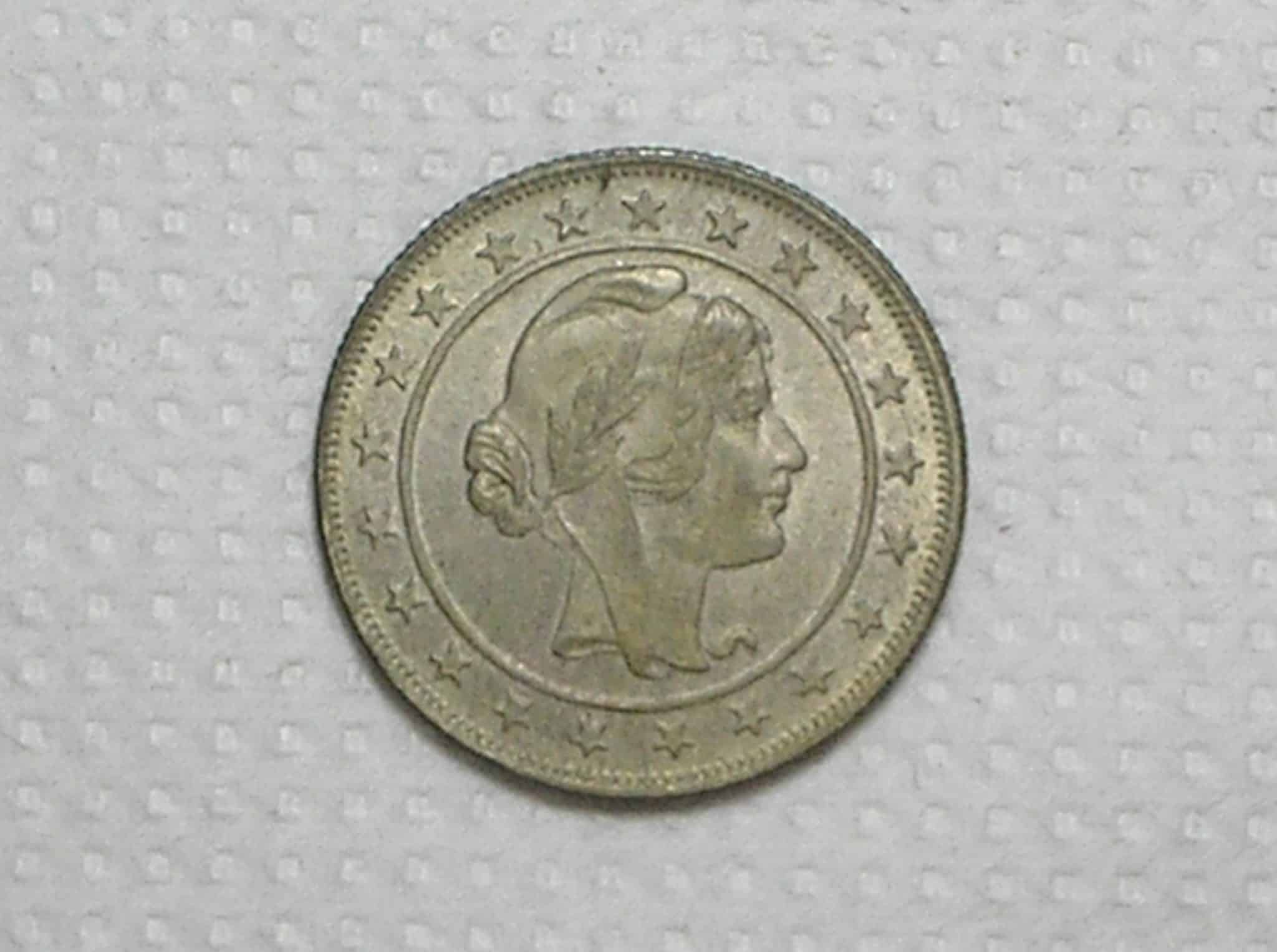 | Casa do Colecionador 2.000 Réis - 1925 / Flor de Cunho / Data dificil / Ag / Cod.Alb. - Imagem 2