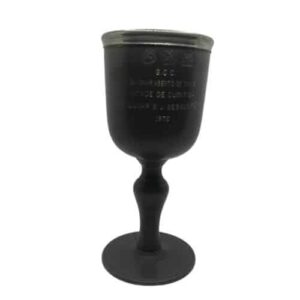 ANTIGO TROFÉU CANECA ESTANHO CÁLICE - CAMPEONATO DE TÊNIS 1976