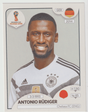 figurinha copa do mundo 2018 Alemanha nº437