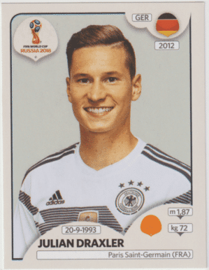 figurinha copa do mundo 2018 Alemanha nº442