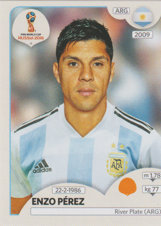 | Casa do Colecionador figurinha copa do mundo 2018 Argentina nº284