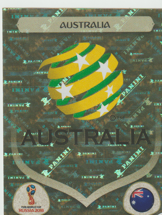 | Casa do Colecionador figurinha copa do mundo 2018 Austrália nº213