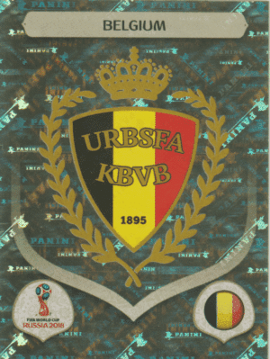figurinha copa do mundo 2018 Bélgica nº513
