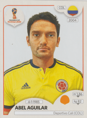 figurinha copa do mundo 2018 Colombia nº644