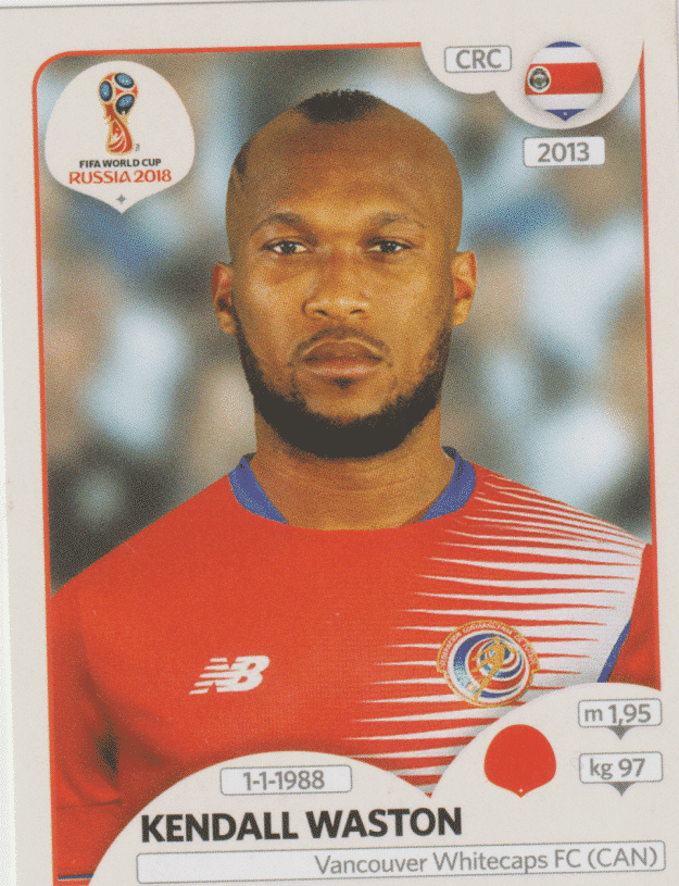 | Casa do Colecionador figurinha copa do mundo 2018 Costa rica nº401