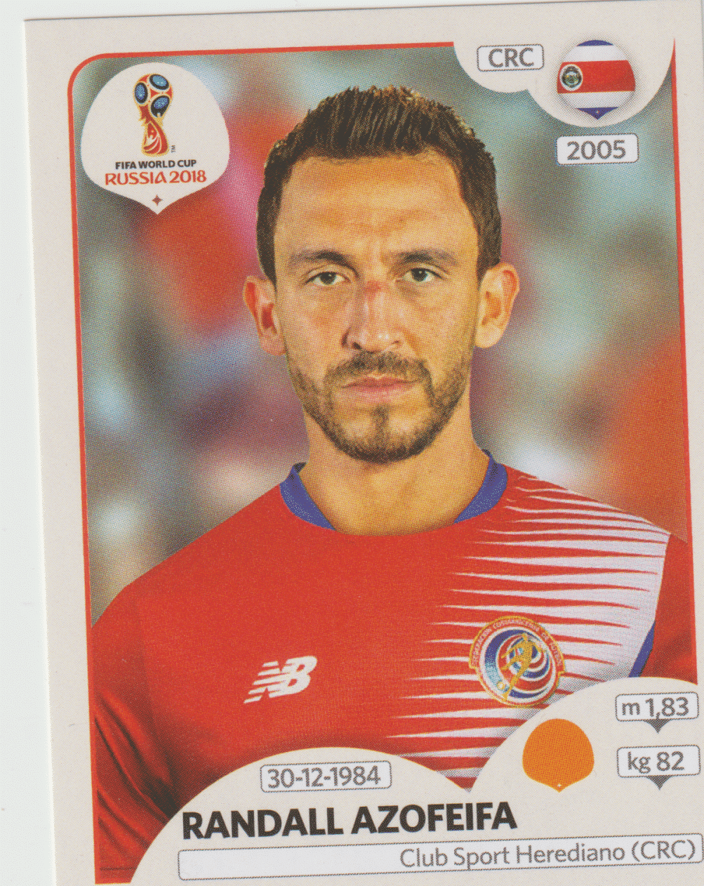 | Casa do Colecionador figurinha copa do mundo 2018 Costa rica nº407