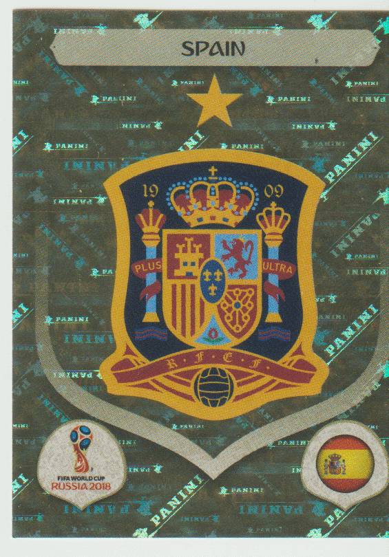 | Casa do Colecionador figurinha copa do mundo 2018 Espanha nº133