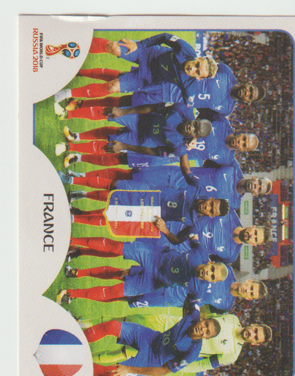 | Casa do Colecionador figurinha copa do mundo 2018 França nº194