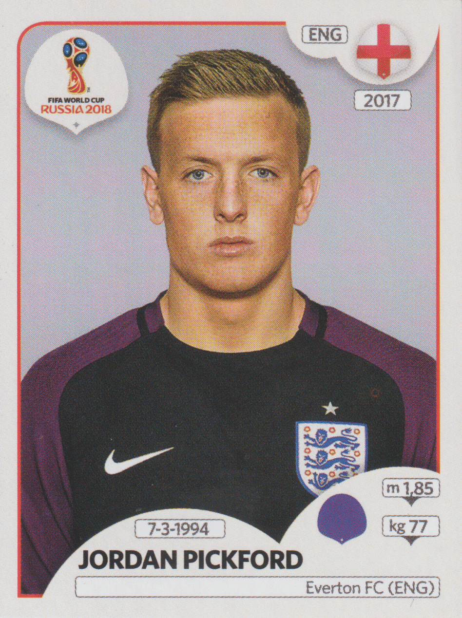 | Casa do Colecionador figurinha copa do mundo 2018 Inglaterra nº578