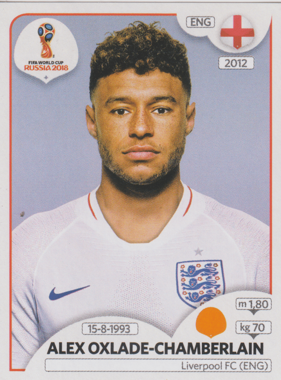 | Casa do Colecionador figurinha copa do mundo 2018 Inglaterra nº584