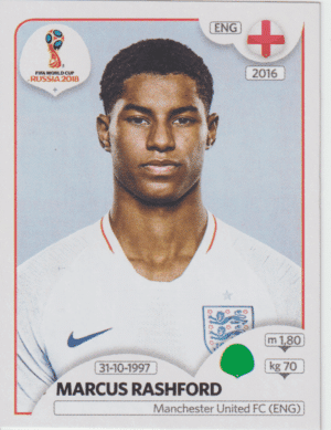 figurinha copa do mundo 2018 Inglaterra nº590