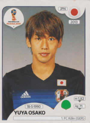 figurinha copa do mundo 2018 Legends nº672