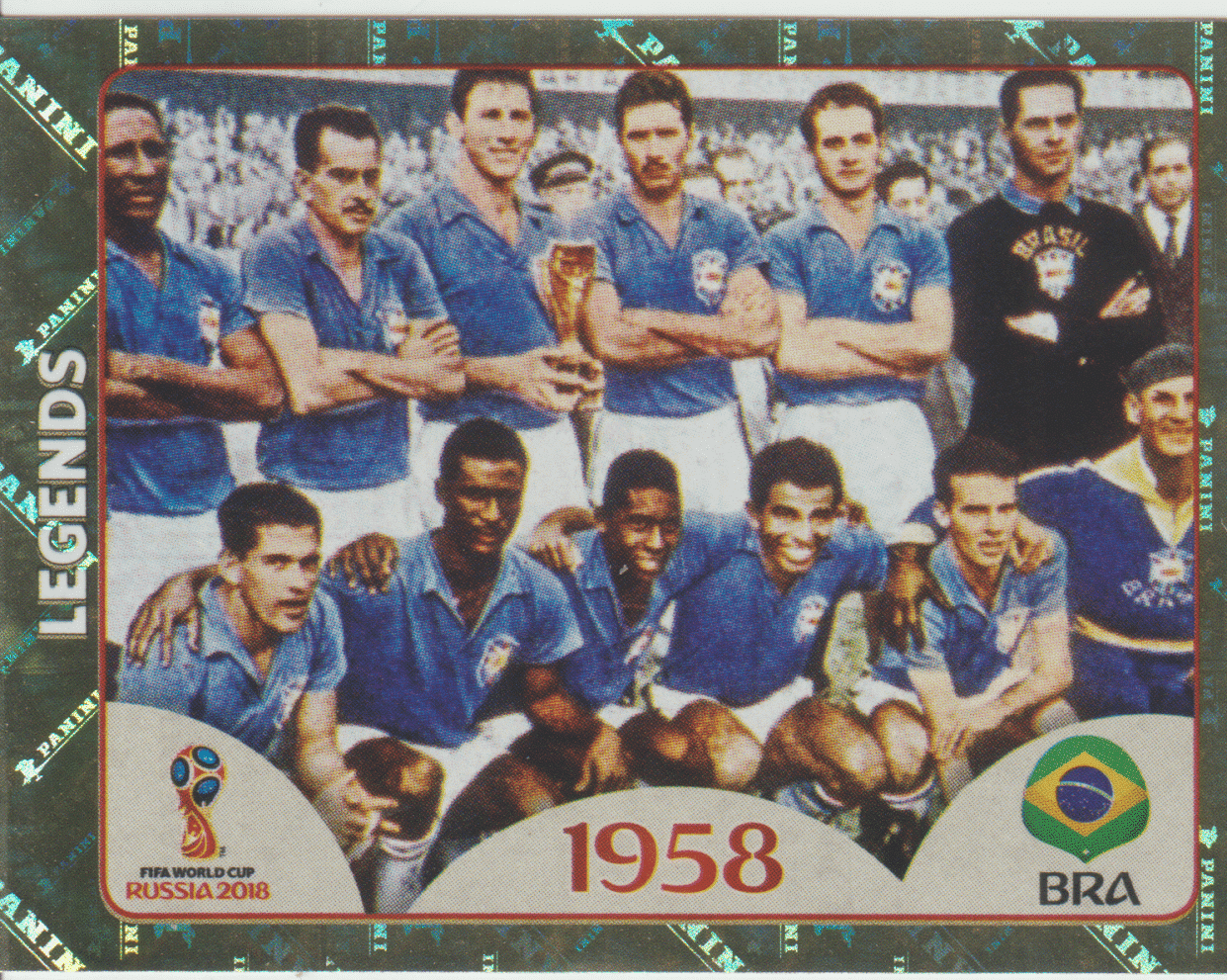 | Casa do Colecionador figurinha copa do mundo 2018 Legends nº674